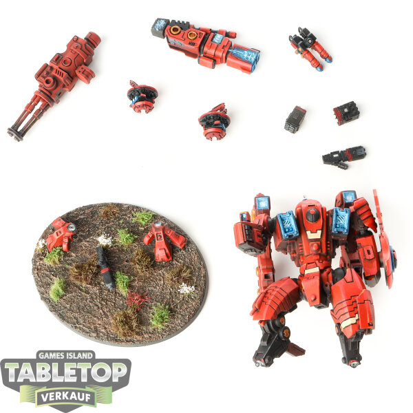 Tau Empire - XV104 Riptide Battlesuit - bemalt
