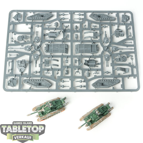 Legion Imperiales - 4x Malcador Squadron - teilweise gebaut