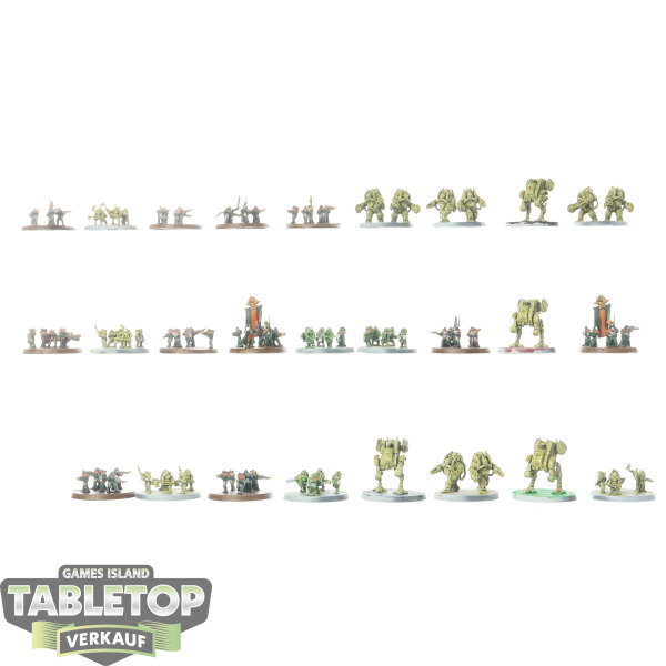 Legion Imperiales - Solar Auxilia Infantry - teilweise bemalt