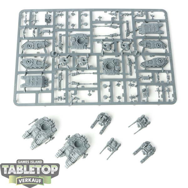 Legion Imperiales - 4x Sicaran Squadron - teilweise gebaut