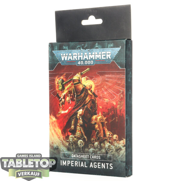 Imperial Agents - Datasheet Cards 10th Edition - englisch