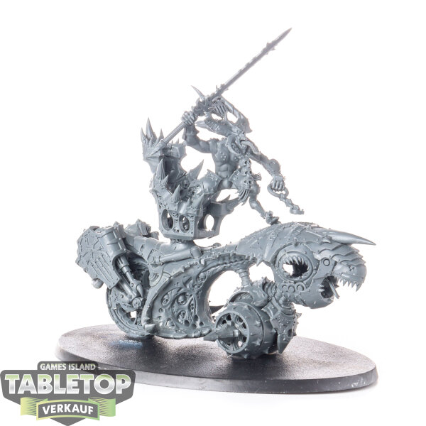 Blades of Khorne - Rendmaster, Herald of Khorne on Blood Throne - unbemalt