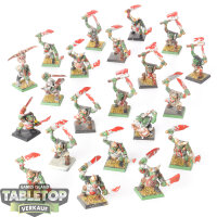Orc & Goblin Tribes - 21x Orc Boyz - bemalt