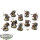 Slaves to Darkness - 10x Chaos Warriors - bemalt