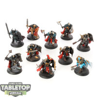 Slaves to Darkness - 10x Chaos Warriors - teilweise bemalt