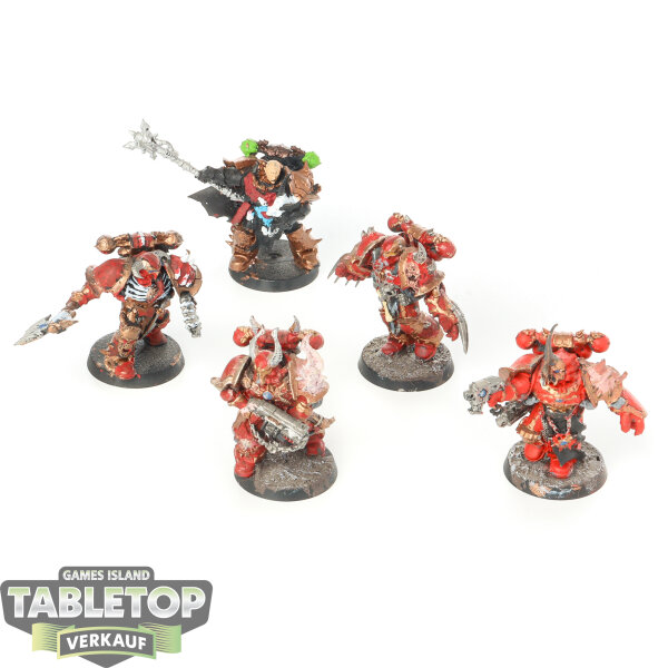 Chaos Space Marines - 5x Chosen Klassisch - teilweise bemalt