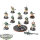 Astra Militarum - 10 Cadian Shock Troops classic - teilweise bemalt