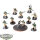 Astra Militarum - 10 Cadian Shock Troops classic - teilweise bemalt