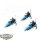 Aeldari - 3x Windriders klassisch - bemalt