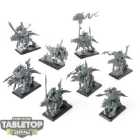 Lizardmen - 8 Saurus Cavalry - unbemalt