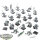 Lizardmen - 20x Saurus Warrior Regiment - unbemalt