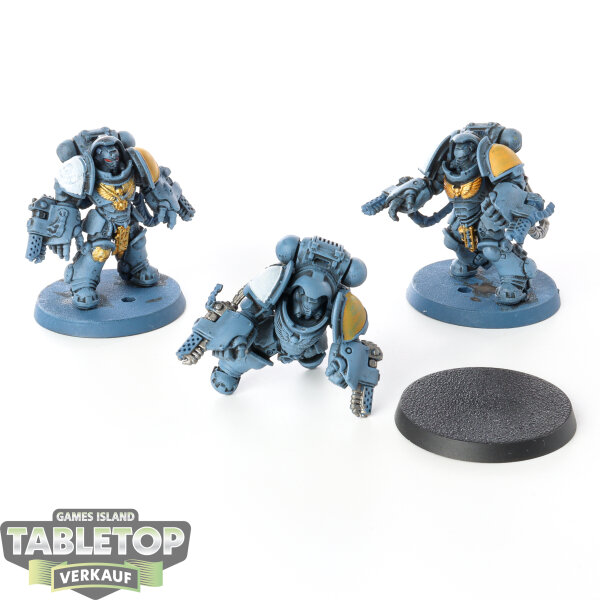 Space Wolves - 3 Aggressor Squad - teilweise bemalt