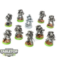 Horus Heresy - 10 MKIV Tactical Squad - teilweise bemalt