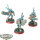 Tau Empire - 3 x XV15 Stealth Armour  - bemalt