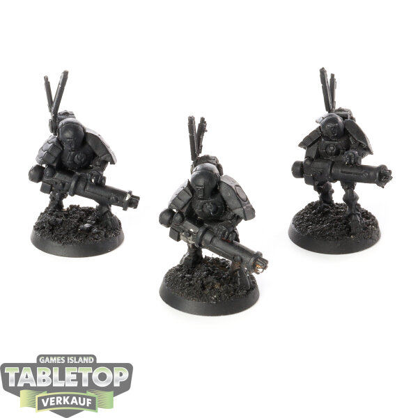 Tau Empire - 3 x XV15 Stealth Armour  - grundiert