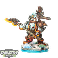 Orks - Warboss in Mega Armour - bemalt