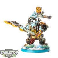 Orks - Warboss in Mega Armour - bemalt