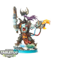 Orks - Ork Warboss klassisch - Black Reach - bemalt