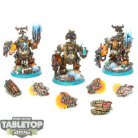 Orks - 3x Meganobz - bemalt