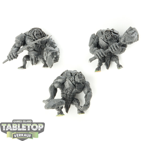 Kings of War - 3x Trolls Troop - unbemalt