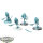 Nighthaunt - 4x Glaivewraith Stalkers - teilweise bemalt