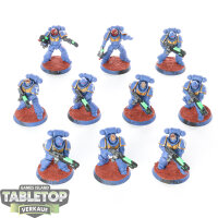 Ultramarines - 10x Hellblaster Squad - teilweise bemalt
