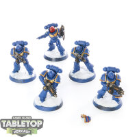 Ultramarines - 5x Intercessors - teilweise bemalt