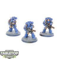 Ultramarines - 3x Primaris Eradicators - teilweise bemalt