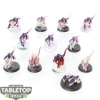 Tyraniden - 11x Termagants - teilweise bemalt