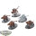 Blades of Khorne - 5x Flesh Hounds - teilweise bemalt