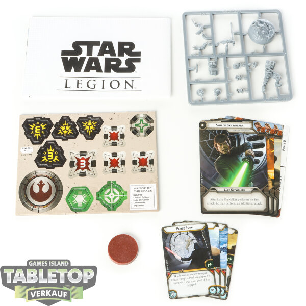 Rebellen - Limited Edition Luke Skywalker Commander Expansion - im Gussrahmen
