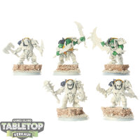 Orruk Warclans - 5x Brutes - teilweise bemalt
