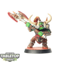 Orc & Goblin Tribes - Orc Boss - bemalt
