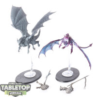 Stormcast Eternals - 2x Stormdrake Guard - teilweise bemalt