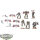 Chaos Space Marines - 5 x Chaos Space Marines Raptors klassisch - bemalt