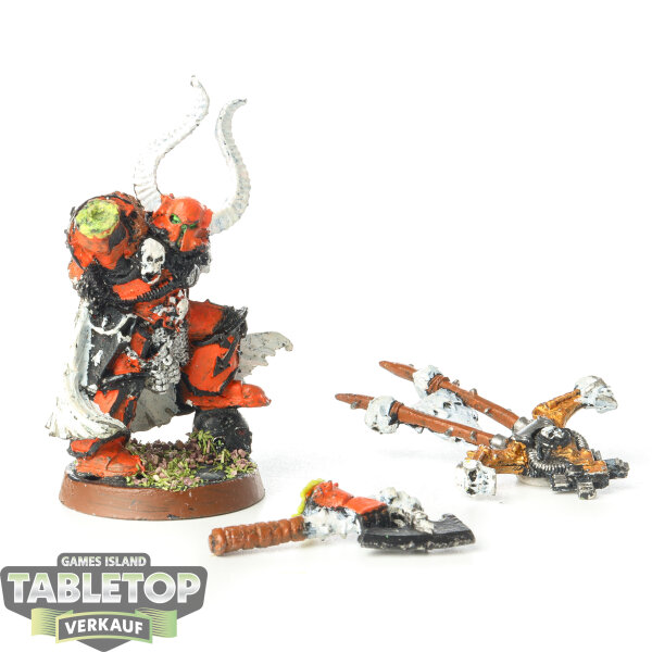 Chaos Space Marines - Chaos Lord klassisch  - bemalt