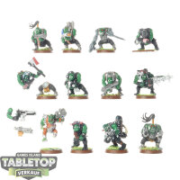 Orks - 12x Ork Boyz Klassisch - teilweise bemalt