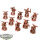 Chaos Space Marines - 10 x Chaos Space Marines - teilweise bemalt