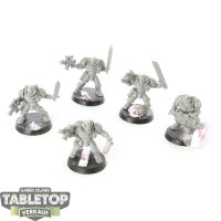 Space Marines - 5 x Scouts klassisch - unbemalt