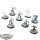 Legion of Everblight - 8 x Blighted Archers - teilweise bemalt