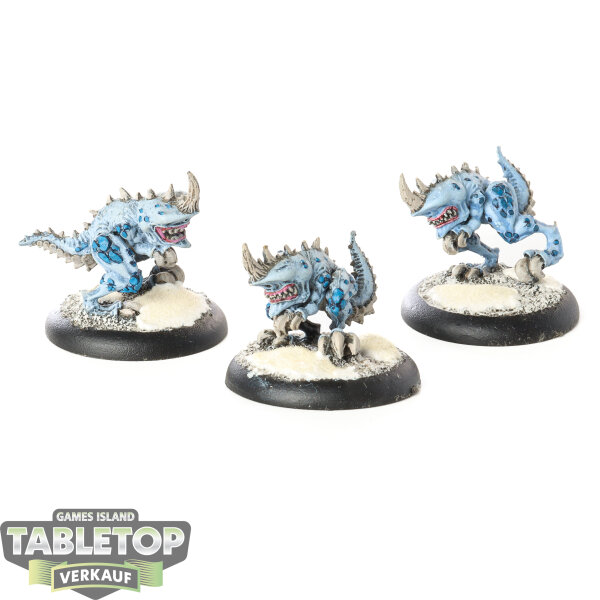 Legion of Everblight - 3 x Shredder - bemalt