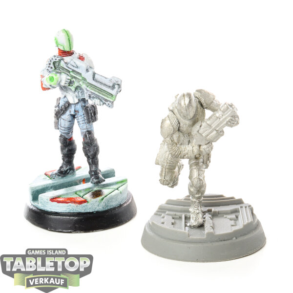 Infinity - 2 x NOMADS: Prowlers - teilweise bemalt