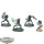 Necrons - 3 Skorpekh Destroyers - teilweise bemalt