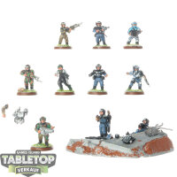 Astra Militarum - 10 Cadian Shock Troops classic -...