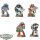 Space Marines - 5 Devastator Squad classic - teilweise bemalt