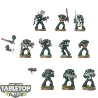 Dark Angels - 10 Tactical Squad classic - bemalt