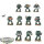 Dark Angels - 10 Tactical Squad classic - bemalt
