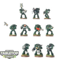 Dark Angels - 10 Tactical Squad classic - bemalt