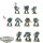 Dark Angels - 10 Tactical Squad classic - bemalt