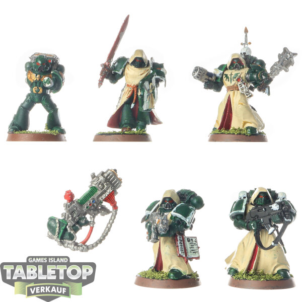 Dark Angels - 5 Company Veterans - bemalt